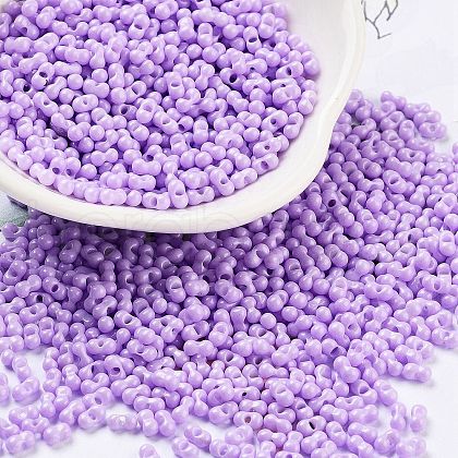Baking Paint Glass Seed Beads X1-SEED-A033-05J-1