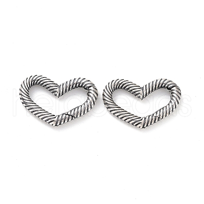925 Sterling Silver Spring Gate Rings STER-D036-04AS-1