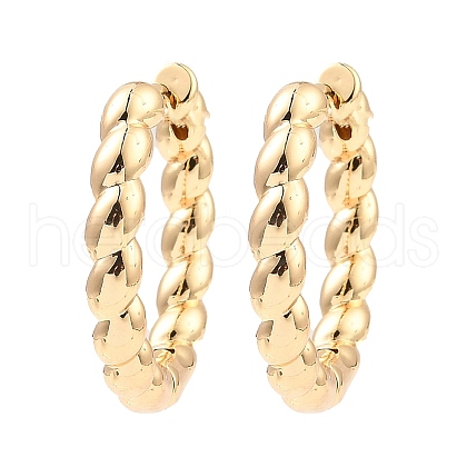 Brass Hoop Earrings EJEW-I289-51C-KCG-1
