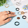  12Pcs 6 Size 201 Stainless Steel Grooved Finger Ring Settings RJEW-TA0001-05P-5