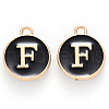 Golden Plated Alloy Charms ENAM-SZ0001-25B-F-2