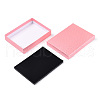Rhombus Textured Cardboard Jewelry Boxes CBOX-T006-01E-4