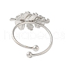 304 Stainless Steel Open Cuff Ring RJEW-M167-10A-P-3