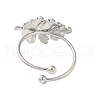 Non-Tarnish 304 Stainless Steel Open Cuff Ring RJEW-M167-10A-P-3