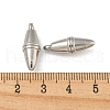 Non-Tarnish 304 Stainless Steel Pendants STAS-N103-122P-3