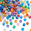  1080Pcs 12 Style Transparent Acrylic Beads PACR-TA0001-11-4