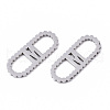 Tarnish Resistant 201 Stainless Steel Links Connectors STAS-N091-41M-2