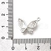 Brass Micro Pave Cubic Zirconia Pendants KK-K378-58S-3