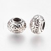 Alloy European Beads X-MPDL-WH0001-02AS-2