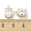 PVD Vacuum Plating 304 Stainless Steel Pendants Cubic Zirconia Pendants STAS-L278-009G-A01-3