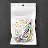 10 Strands 10 Colors Handmade Polymer Clay Beads Strands CLAY-YW0001-90-7