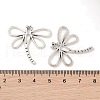Dragonfly Tibetan Style Alloy Pendants TIBEP-R344-16AS-LF-3