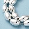 Electroplated Synthetic Magnetic Hematite Beads Strands G-Q1009-E02-01S-3