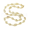 Brass Micro Pave Cubic Zirconia Chain Necklaces  NJEW-L170-11G-02-1