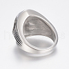 304 Stainless Steel Finger Rings RJEW-G091-21-3