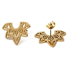 304 Stainless Steel Stud Earrings EJEW-Z036-01G-2