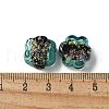 Handmade Foil Lampwork Beads Strands FOIL-Z001-03B-4