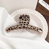 Leopard Print Plastic Claw Hair Clips PW-WG8102A-02-1