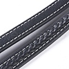 Double-Deck Micro Fibe Imitation Leather Cord LC-G008-A02-1