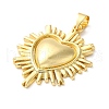 Brass Pendants KK-B094-03G-2
