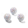 Opaque Acrylic Beads OACR-A035-01A-1