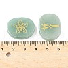 4Pcs 4 Styles Natural Green Aventurine Display Decorations G-F786-02C-05-3