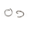 304 Stainless Steel Open Jump Rings STAS-P392-01P-2