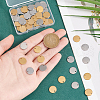   60Pcs 2 Colors 304 Stainless Steel Charms STAS-PH0005-87-3