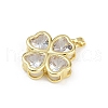 Brass Glass Pendants KK-R226-05G-01-2