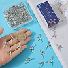 SUNNYCLUE 80PCS Tibetan Style Alloy Pendants PALLOY-SC0004-27-3