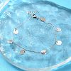 304 Stainless Steel Cable Chain Bracelets for Women BJEW-A036-25P-2