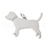 Non-Tarnish 304 Stainless Steel Pendants STAS-E205-09P-4