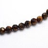 Natural Grade AB Yellow Tiger Eye Round Beads Strands G-O047-10-8mm-1