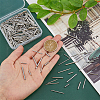 DICOSMETIC 320Pcs 8 Style 304 Stainless Steel Tube Beads STAS-DC0015-55-3