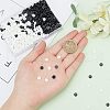 Fingerinspire 800Pcs 2 Colors Multi Colour DIY Handcraft Buttons For Dolls Clothes RESI-FG0001-01-3