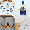 Beebeecraft 100Pcs 316 Surgical Stainless Steel Wine Glass Charms Rings STAS-BBC0005-97C-7