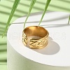 Round Natural & Synthetic Gemstone Finger Rings RJEW-Q004-06G-3