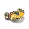 Pumpkin Carriage Enamel Pins JEWB-P046-03AG-01-3