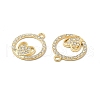 Alloy Crystal Rhinestone Pendants FIND-H039-48LG-2
