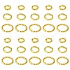 90Pcs 3 Styles Iron Open Jump Rings IFIN-YW0003-45-1