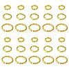 90Pcs 3 Styles Iron Open Jump Rings IFIN-YW0003-45-1