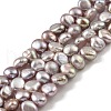 Natural Cultured Freshwater Pearl Beads Strands PEAR-A006-03G-2