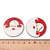 Printed Poplar Wood Pendants FIND-N005-74P-3
