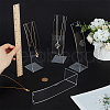 Acrylic Necklace Display Stands NDIS-WH0003-015A-3
