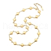 304 Stainless Steel Link Chain Necklaces NJEW-U023-04G-G-4