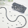 Olycraft 5 Strands Non-magnetic Synthetic Hematite Beads Strands G-OC0002-02-5