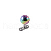 Stainless Steel Round Ball Dermal Anchor Base/Top for Women Men WGB1D88-55-1