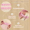Fingerinspire 7.7~8M Stain Flower Lace Ribbon OCOR-FG0002-35B-4