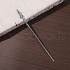 Alloy Rhinestone Hair Pin PW-WG20F17-01-1