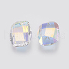 K9 Glass Rhinestone Pendants GLAA-K034-F02-2